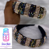 Rhinestone Bead Covered Headband