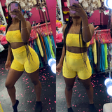 Bright Solid Tube Top Bra