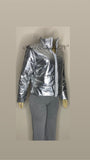 Shiny Puffer Coat