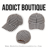 Plaid Fashion Baseball Cap