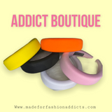 Solid Basic Wide Padded Headband