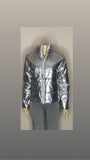 Shiny Puffer Coat
