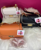 Front Snap Handbag Shoulder Strap Purse