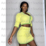 Fuzzy High Waist Cute Mini Skirt