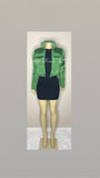 Sold Warm Cropped Zipper Puffer Coat