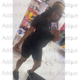 Solid Basic Cotton Biker Shorts Only